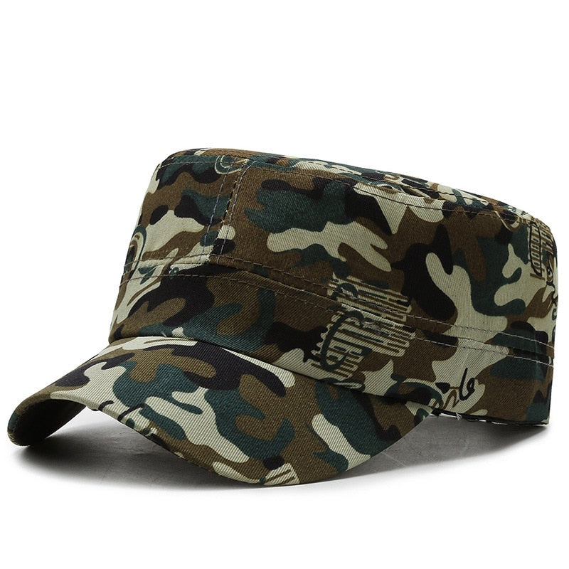 Vintage Baseball Caps Cotton Camouflage Men Women