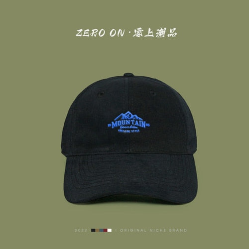 Street Wine Red Baseball Cap Men and Women