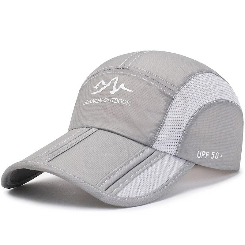 Summer quick-drying baseball cap men and women breathable