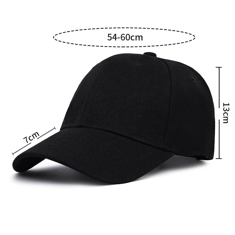 Men Women Multiple Colour Baseball Cap