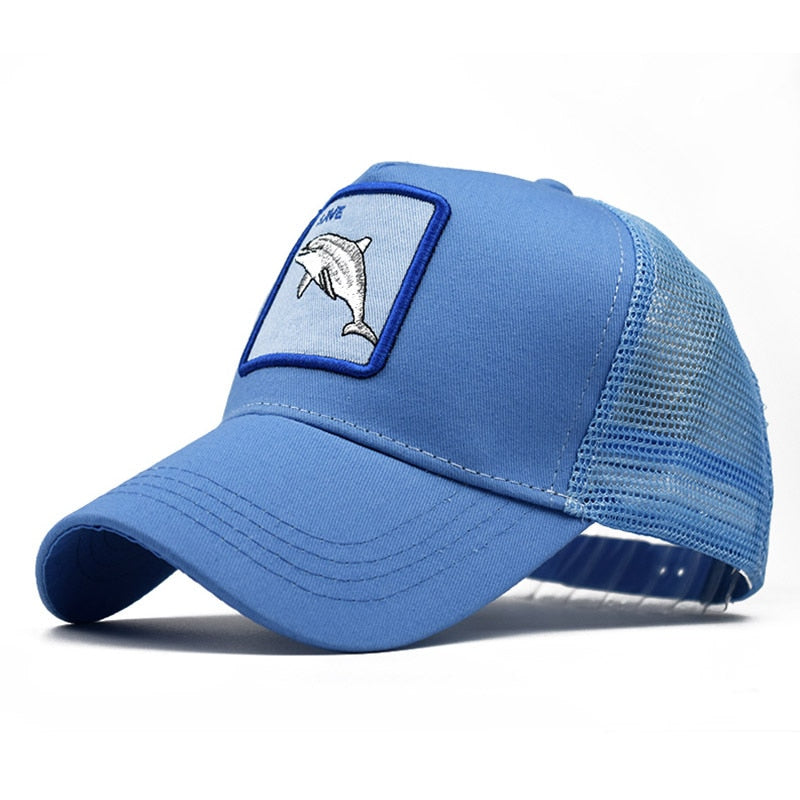 Fashion Animals Embroidery Baseball Caps Men Women
