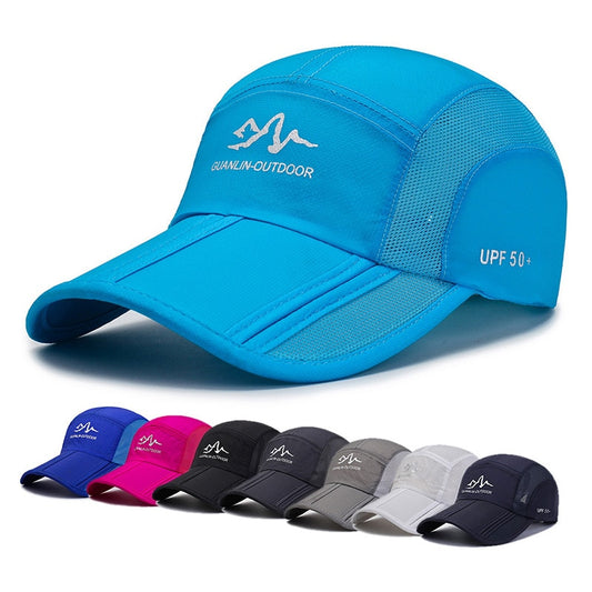 Summer quick-drying baseball cap men and women breathable