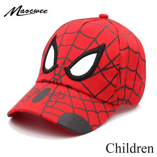 Spider Kids Cap for Boy Girl Hip Hop Hat