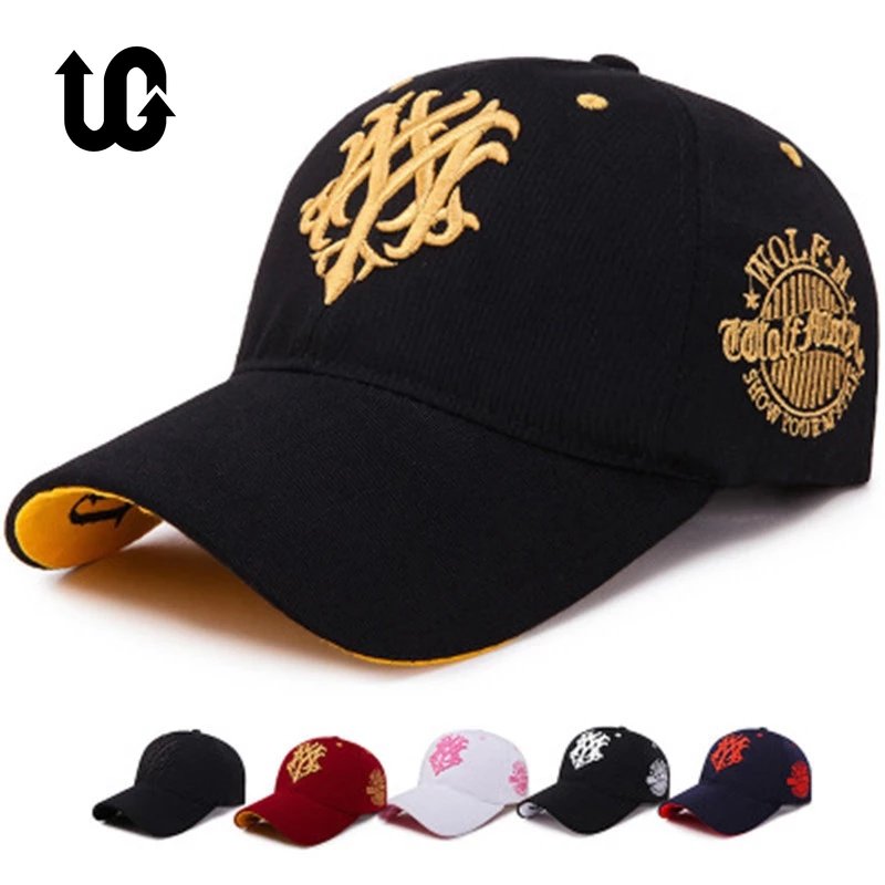Totem Embroidered Baseball Cap Fashion Men Women Caps
