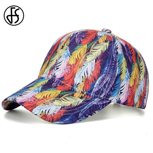 Graffiti Print Baseball Hat