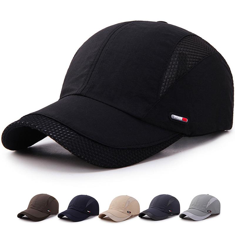 Quick Drying Mesh Baseball Cap For Men Outdoor Sports Adult Unisex Women Hats Casual Sun Protection Gorras Hombre Wholesale