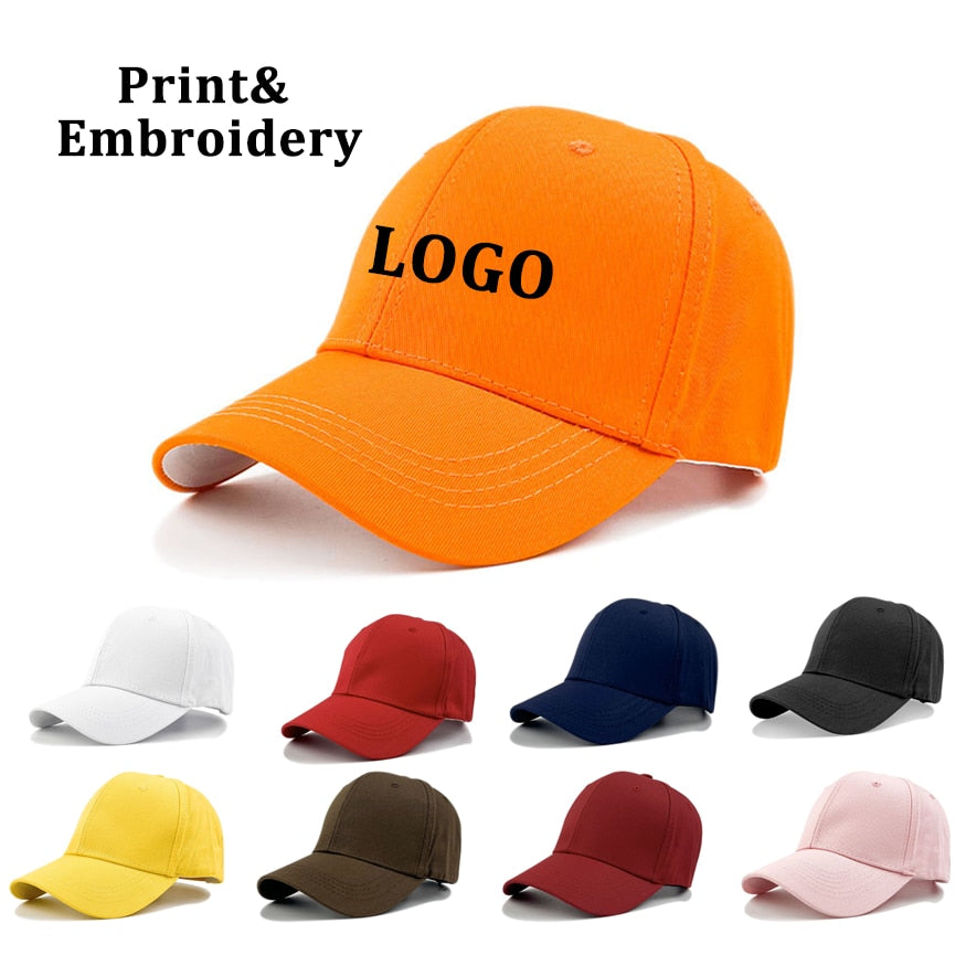 Custom Logo Unisex  Baseball Cap